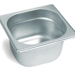 Гастроемкость 1/6 h=100 мм. 1,5 л. нерж. MGsteel /1/6/36/