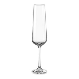 Бокал для шампанского 200мл Сандра, Crystalex [6]