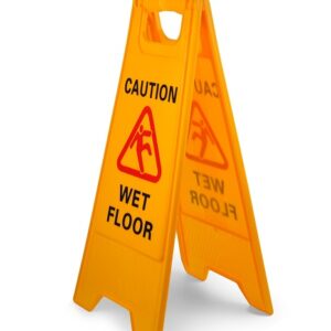 Табличка "Мокрый пол" 610*290 мм. напольная MGprof /1/10/