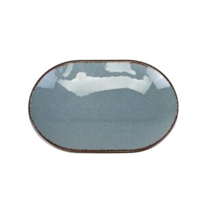 Блюдо овальное 36см, синий, Pearl, Kutahya