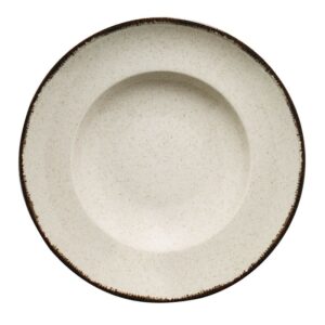 Тарелка глубокая 27см, 400мл, бежевый, Pearl, Kutahya