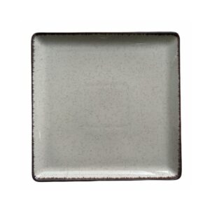 Тарелка квадратная 23*23см, бежевый, Pearl, Kutahya