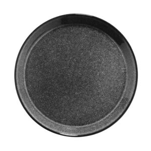 Тарелка с бортом 26см, черный, Forza, Kutahya