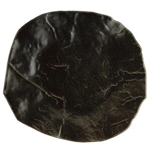 Тарелка 27см, черный, Nori, Kutahya