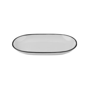 Modest Black Блюдо овальное 33см ID Fine [6]