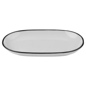 Modest Black Блюдо овальное 37см ID Fine [6]