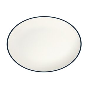 Modest Navy Тарелка овальная 36см ID Fine [6]