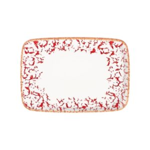 Venecia Maroon Блюдо прямоугольное 37см (33x23) ID Fine [6]