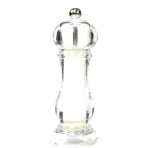 Мельница для соли 16,5см, акрил, Capri, Bisetti