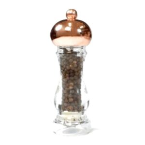 Мельница для перца 16,5см, акрил/медь, Capri, Bisetti