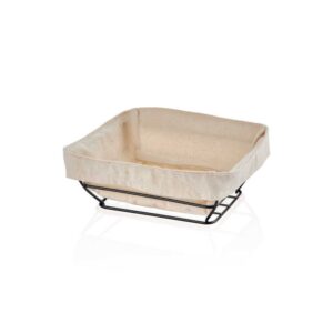 Корзина для хлеба 19,5*14*6,5см, черный, Narin