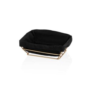 Корзина для хлеба 19,5*14*6,5см, золото, Narin