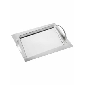 Поднос с ручками 45*30см, золото, Narin