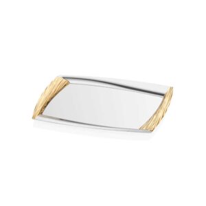 Поднос с ручками 44*29см, золото, Narin