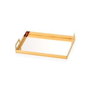 Поднос с ручками 14,5*21,5см, золото, Narin