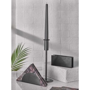 Подсвечник 26,5см, ретро черный, Narin