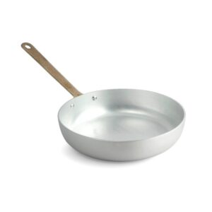 Сковорода углубленная для подачи 28см, ручка латунь, Ottinetti