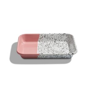 Блюдо прямоугольное 26*18*4см, розовый, Mind-Pop, Kapka