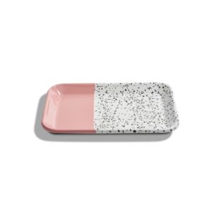 Блюдо прямоугольное 26*18*1,5см, розовый, Mind-Pop, Kapka