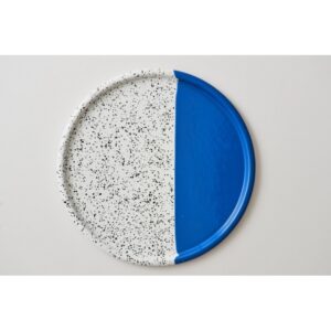 Тарелка 32см, синий, Mind-Pop, Kapka