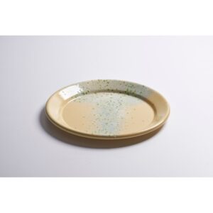 Тарелка 24,5*2,5см, желтый, Flow Fest, Kapka