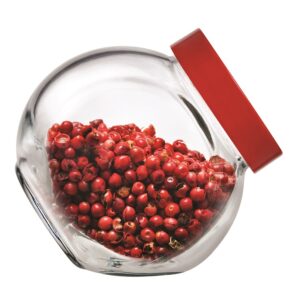 Банка для сыпучих прод. 200 мл. с пластик. крышкой Белла /1/12/1440/