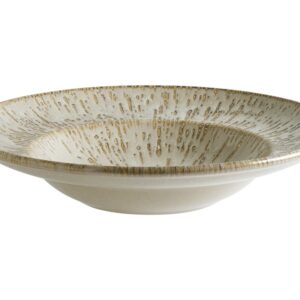 Тарелка d=270 мм. глубокая 450 мл. h=56 мм. Снэл Песок, форма Гурмэ Bonna /1/6/408