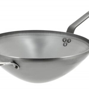 Сковорода Wok d=40 см. h=12,5 см. (индукция) с 2 ручками Mineral B De Buyer /1/3/