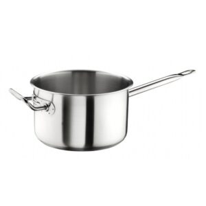 Сотейник 9,72 л. нерж. d=28 см. h=15,8 см. б/кр (индукция) с 2 ручками Мастер Pinti /1/