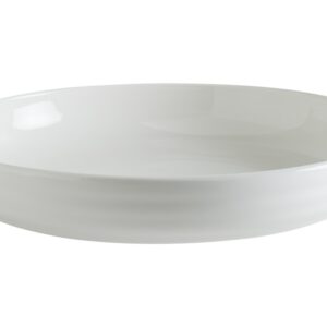 Тарелка d=250 мм. глубокая 1520 мл. h=45 мм. с бортом Белый, форма Потт Bonna /1/6/312/