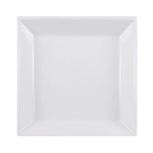 Тарелка квадр. 110*110 мм. Белый Ариан /1/12/