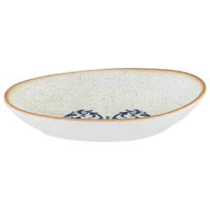 Блюдо овальное 120*80 мм. Виенто, форма Ваго волнистый край Bonna /1/12/