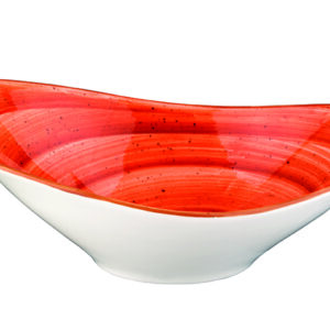 Соусник 45 мл. 100*75 мм. h=32 мм. овальный Терракота Bonna /1/24/3648/