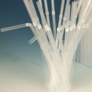 Трубочки кокт. 0,5*21 см. 1000 шт/уп. гофрир. прозрачные /1/12/ АКЦИЯ