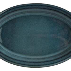 Блюдо овальное 220*140 мм. Оушн Хало широкая полоска Bonna /1/12/936/