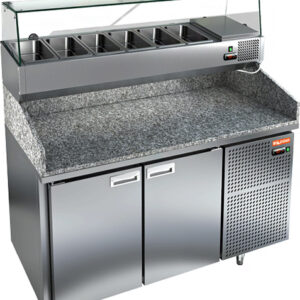 Стол холодильный для пиццы с камен. столешн. PZ3-11/GN Hicold