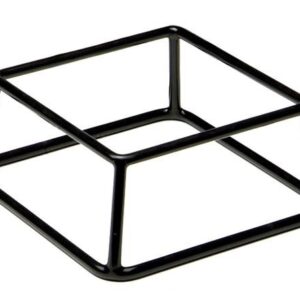 Подставка для фуршетных блюд 18*18 см, h=8 см. черная APS /1/12/