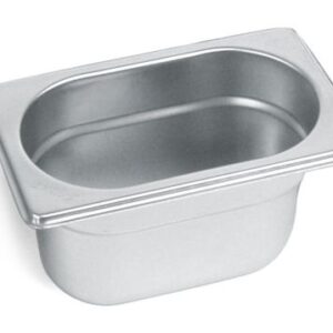 Гастроемкость 1/9 h= 65 мм. 0,6 л. нерж. MGsteel /1/48/