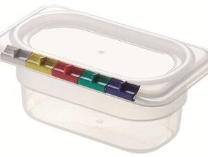 Гастроемкость 1/9 h= 65 мм. 0,6 л. п/п прозрачная /1/21/