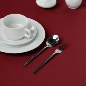 Скатерть 145*250 см. бордо гладь /3/ Под заказ