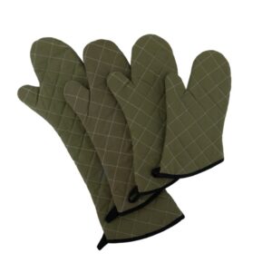 Рукавица термостойкая с 1-м выделенн. пальцем 33*15 см. (до +220 °С) хлопок (1 шт.) MGprof /1/96/