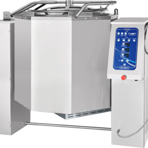 Котел 200 л. пищеварочный с автоматич. опрокидыванием и слив. краном Abat /1/