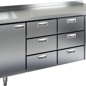 Стол холодильный с выдвиж. ящ. GN 133/TN Hicold