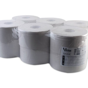 Туал. бумага 1-сл. 200 м. белая Viero Professional Basic /12/