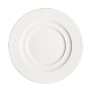 Тарелка d=170 мм.подстановочная Белый Луп(салатник 62732,62733,68424,69990,71105,73639,75350) узкая полоска Bonna /1/12/1728/