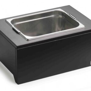 Подставка 46*32*19,5 см. для охлажд. 4 бутылок шампанского, дерево венге+нерж. Pinti /1/