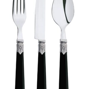 Вилка столовая Майя 18/0  1,2 мм  20,2 см. черный Abert /12/