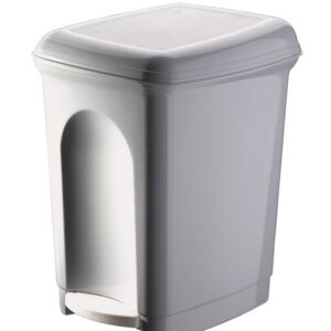 Ведро педальное  7 л. пластик. цвет в ассорт.  /1/4/