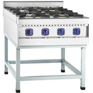 Плита газовая 4-х конфор., на подставке, нерж. ПГК-49П Abat /1/