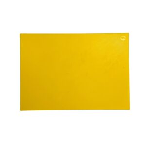 Доска разделочная п/п 500*350*18 мм. желтая поверхность шагрень MGprof  /1/10/